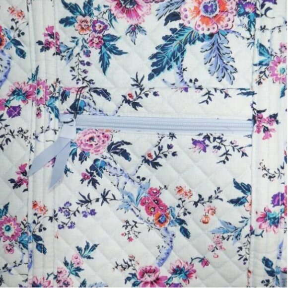 Vera Bradley Vera Tote in Magnifique Floral Weekender Shoulder Bag CHRISTMAS NEW - Picture 8 of 9